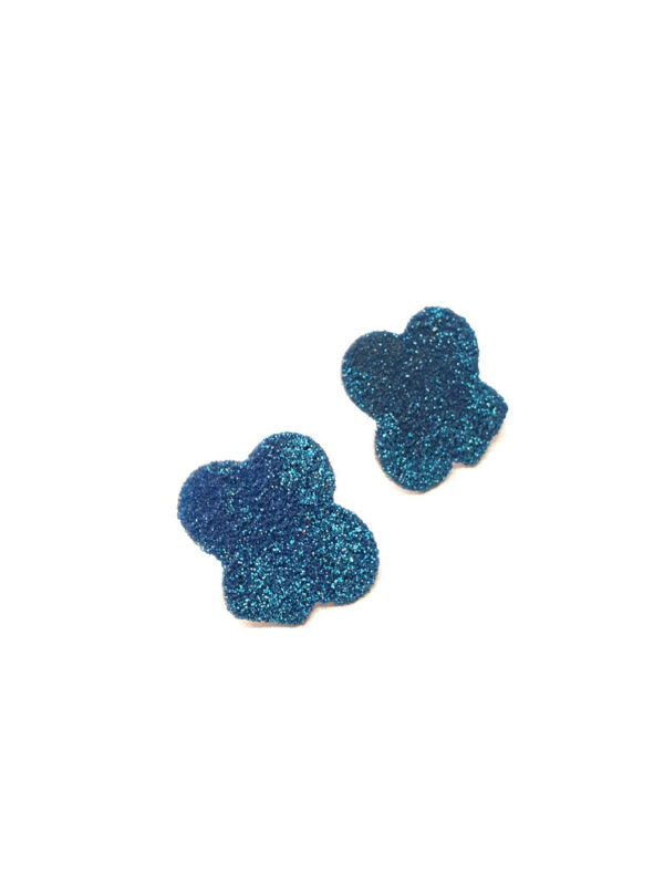 Boucles d'oreilles Bleues – Image 2