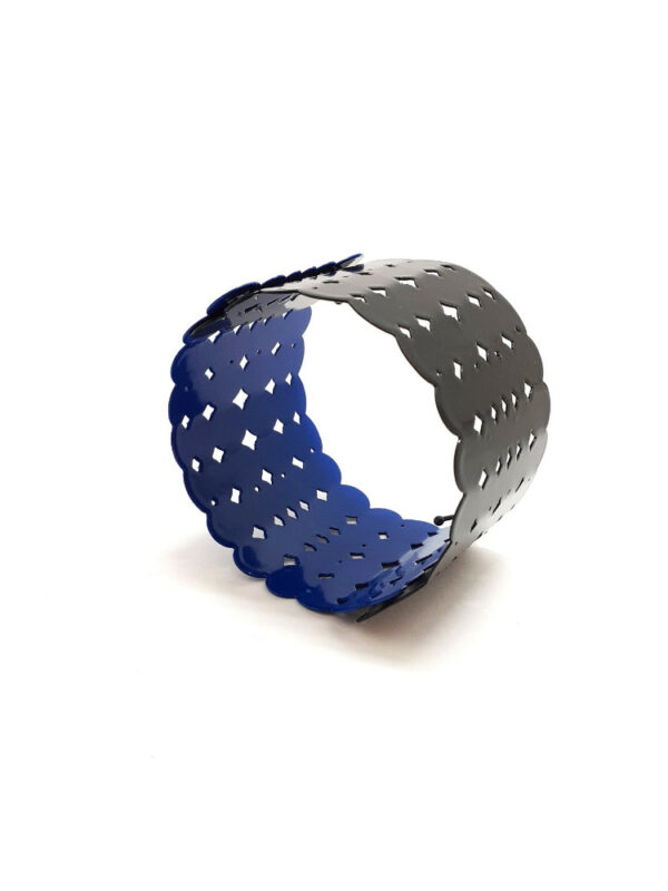 Bracelet bicolore noir-bleu – Image 3