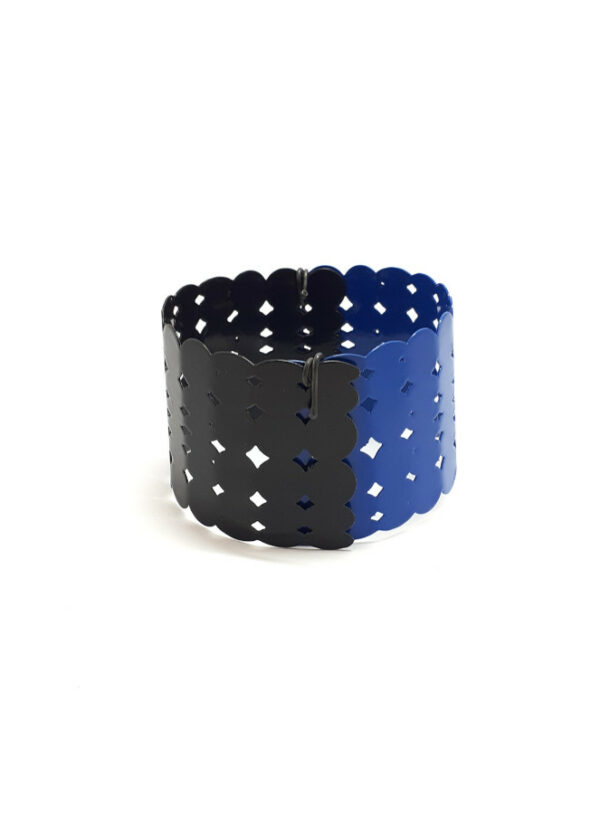 Bracelet bicolore noir-bleu – Image 2